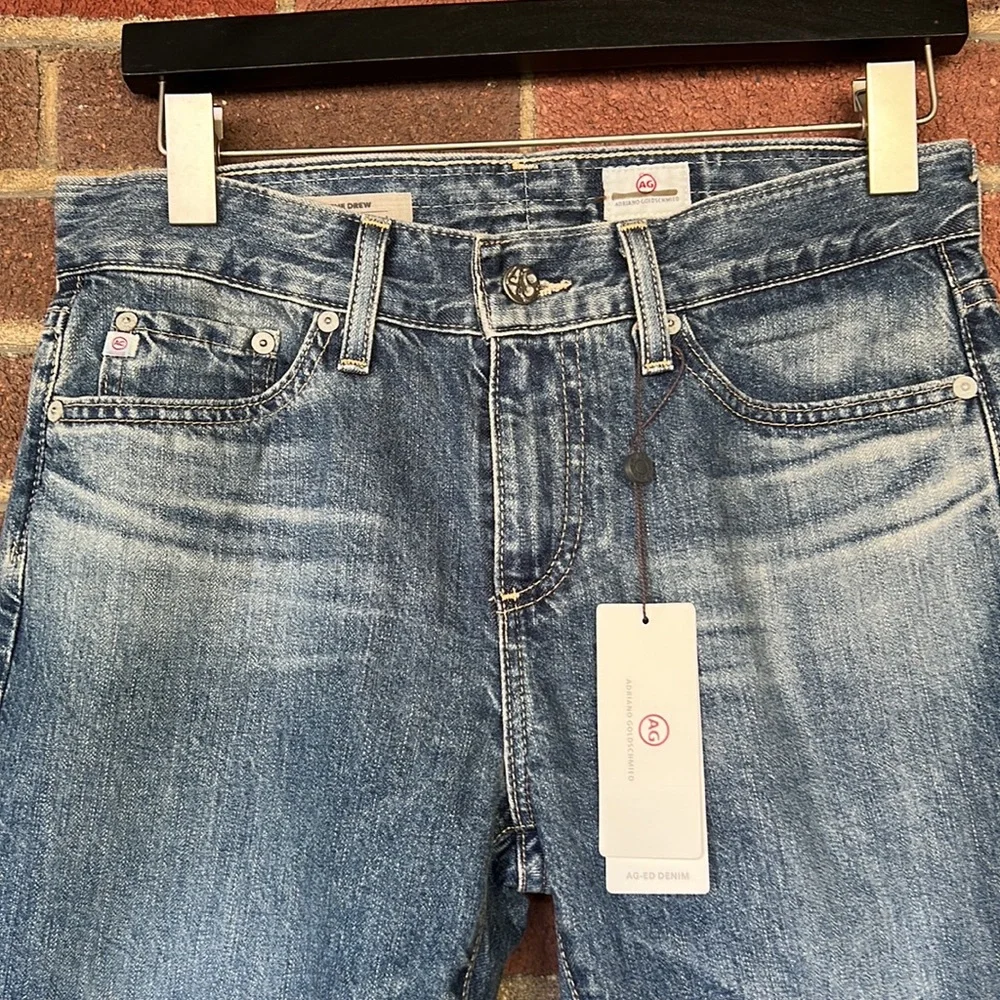 AG The Drew Straight Leg Boyfriend Jeans - Picture 2 of 16
